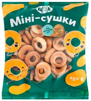 Сушки БКК міні, 250г